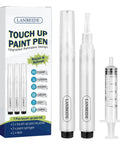 Easy Touch Up Paint Pens Refillable Wall Repair Kit includes refillable markers and syringes for easy repair and touch-ups.