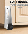 Eight Tough Little Casters With Slick Rolling Track Rollers For Sliding Doors And Furniture Fix Ups Includes Stainless Steel Bottom Wheels And Solid Hardware For Zero Sag And Easy Glide showing a close-up of a stainless steel mini caster with soft rubber wheel.