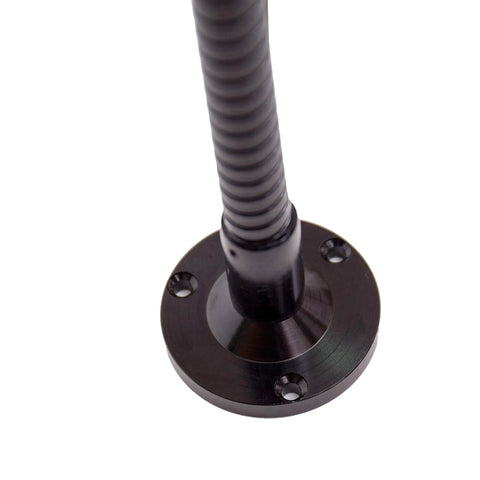 Base and gooseneck of 5W COB LED Work Light With Gooseneck Arm For Milling And Lathe, Bright 5000K Neutral White, all metal