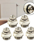Automatic Half Inch Air Vent Radiator Valve With Auto Cut Off And Self Bleed For Heating Systems Pack Of 5