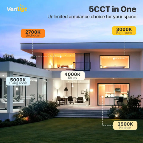 12 Pack Slim Six Inch LED Recessed Lights, Hella Bright Low Profile Wafer Ceiling Downlights With Junction Box, Five CCT Choices And Fully Adjustable For Living Or Bath, Solid Snap Into Place Design