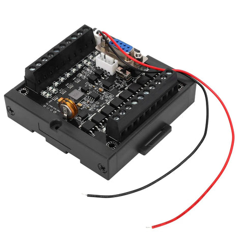 FX1N 20MT Programmable Controller PLC Module Regulator Board For Industrial DC24V, pro grade high speed pulse input module with wiring