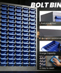 Alloy Steel 75 Drawer Parts Cabinet Organizer With ABS Drawers For Heavy Duty Hardware Storage in shop warehouse factory