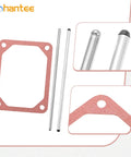 Drop In Push Rod Set With Valve Cover Gasket For 690981 690982 And 690971 Engines Replacement Part 498746 4 Pack with 2 gaskets