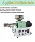 Built Like A Tank Single Screw Extruder For Making 3D Printer Filament With Hella Adjustable Temperature For Abs pcl bla And Pek 110V 1.37 Inch Die with motor and hopper