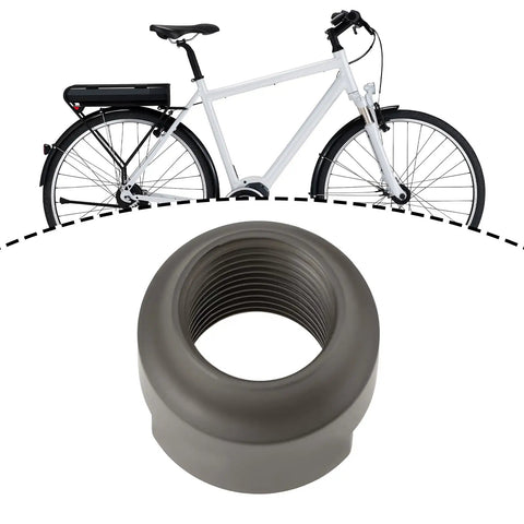 2 Pcs Front Wheel Hub Cone 3-338-9070 M9x1mm For Shimano 1051 with classic bike in background