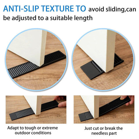 Eight Pack 8 Inch Plastic Composite Shims For Furniture Doors Toilets And Tables With Extreme Load Support, Anti Slip Design in use