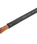 2 Gauge Premium Extra Flexible Welding Cable 600 Volt Black 25 Feet Made In USA Sunlight Resistant Water Resistant Highly Flexible 30 Gauge Copper Strands Ships As A Coil Built Tough For Any Job.