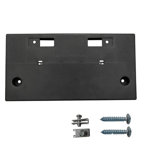 Front Bumper License Plate Frame Bracket For Nissan Frontier 2005-2019 Steel Bumper Direct Replacement No Drilling with screws