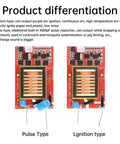 Compact Dc Booster Module Powers 9 To 24V Right Into A Knockout 10Kv Up To 20Kv High Voltage Generator, showcasing pulse and ignition types.