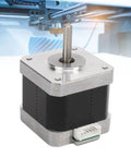 Beefy 42x40mm Stepper Motor Kit for 3D Printers and CNC Machines, Two-Phase 1.8 Degree Step Angle, High-Torque Replacement Motor with Solid Metal Construction for Mega X and Y Axis and Vyper Y Axis, 42x40mm metal stepper motor with connector