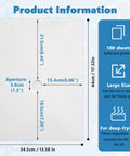 Essential Envelope Fryer Filter Paper For 55L Commercial Deep Fryers 13.6 By 17.3 Inches, detail of dimensions and product info.