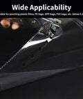 Handheld Single Hole Paper Punch for Scrapbooking and Office Use punching plastic film