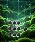 10 Pack Black Mini Rocker Switches 2 Pin 2 Position On Off 10x15mm Square SPST Controls on green circuit background