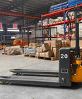 Rock Hard 4400 Lb Capacity Electric Pallet Jack With Fast Lithium Battery Walkie Truck For Tight Spaces And Quick Material Moves Indoors in warehouse