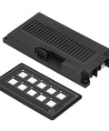 Universal 10 Button Membrane Switch Panel With Bluetooth App Control, Backlit LED Touch Interface shown