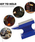 Heavy Duty Iron Beating Pad For Hand Knock Tools Jewelry Making And Metal Shaping Station Portable And Easy To Hold