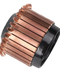 Beefy 28P Copper Hook Type Electric Commutator 37.5 X 15 X 25.5 Mm OD ID Height High DC Compatible close-up view
