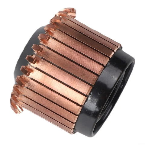 Beefy 28P Copper Hook Type Electric Commutator 37.5 X 15 X 25.5 Mm OD ID Height High DC Compatible close-up view