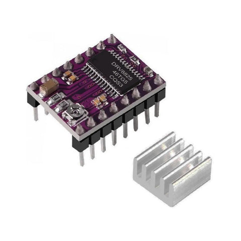 Dope Microstepping Stepper Motor Driver Module For Arduino ESP32 ESP8266 And Raspberry Pi with heatsink for CNC 3D robotics