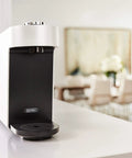 Aquamega 100 Countertop Water Purifier With Three Stage Filtration in black silver finish on kitchen counter