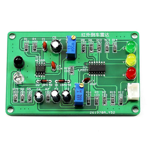Infrared Reversing Radar Practice Soldering Kit For Arduino DIY Projects Hands On Electronics Training Board EK1950