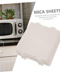 10-Piece Microwave Waveguide Cover Kit with Heat Insulation Mica Sheets in Kitchen Setting