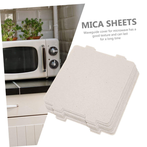 10-Piece Microwave Waveguide Cover Kit with Heat Insulation Mica Sheets in Kitchen Setting