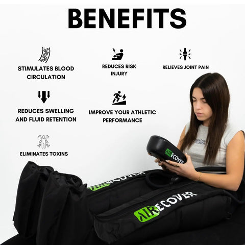 Professional Cordless Leg Compression Massager Hits The Reset Button On Post Workout Aches And Boosts Blood Flow With Quiet Rechargeable Air Boots To Get Those Fresh Legs Vibes Going Anywhere