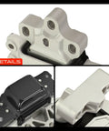 Engine Motor And Transmission Mount Kit With Torque Strut Assembly For Audi A3 Gti Jetta 2006 To 2014, close-up showing components and materials.