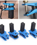 4 Piece Oil Pipe Clamp Set For Auto Repair And Maintenance, Vertical Hose Clamp for Brake Lines, ABS Plastic Construction