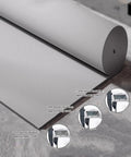 Rock Solid Acoustic Sound Proofing Panels For Walls And Ceilings Top Shelf High Density Butyl Rubber Studio Audio Dampening Pads Roll on floor.