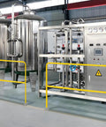 Heavy Duty Industrial Safety Railing 72 Long By 42 High Rock Solid Steel Pipe Guardrail featuring yellow coating near industrial tanks.