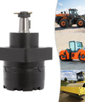 Straight Up Heavy Duty 250 Cc Hydraulic Motor Compatible With Parker Tf Series Built Like A Tank For Farm And Factory Use close-up view.
