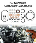 Fuel Injection Pump Repair Kit For VE Pump 5.9L 12V Diesel Engine With Governor Springs And Replacement Seals For Cummins Dodge Ram 2500 3500 Trucks Get Your Truck Running Strong Smooth Fuel Delivery And Reliable Engine Performance. VE pump seal kit with O-rings and gaskets