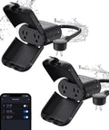 Weatherproof Outdoor Smart Plug IP66 With 2 Independent Sockets No Fuss WiFi Enabled Plug Connects With Alexa And Google Assistant