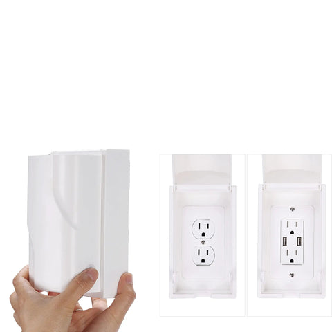 Kid Proof Outlet Safety Box Cover With Switch And Plug Covers Patent Pending Design Includes Outlet Box Outlet Cover