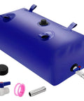 240L Foldable Water Storage Bladder for Outdoor Camping, Yard Irrigation, and Construction Sites - PVC Water Tote Bag with Valve