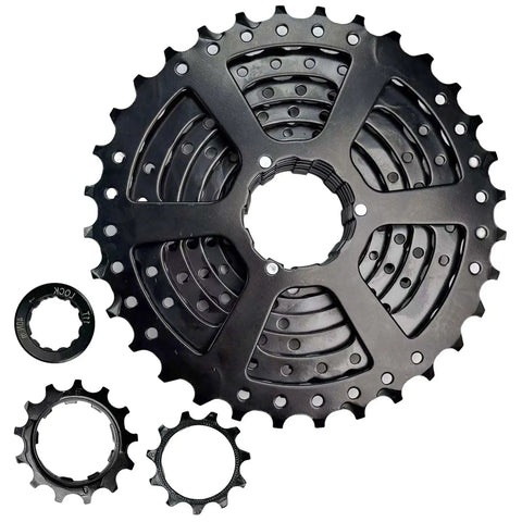 8 Speed Bicycle Cassette 11 32T For Mountain Road Folding And Commuter Bikes Durable Nickel Plated Steel Smooth Shifting