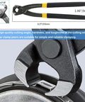 Close-up of ear clamp pincer for 260 Piece Hose Clamp Kit with 12 Sizes 5.3 To 33.1mm 304 Stainless Steel Single Ear Crimp Clamps