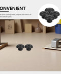 Blender Drive Socket Replacement Kit 4 Pcs Mushroom Head Plastic Gears Quick Install For Smoothies Slushies And Kitchen Blenders Boosting Blending Power And Overall Efficiency, black plastic gears
