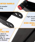 Ford F-150 2004-2014 Rear 2 to 3 Inch Lowering Drop Shackles Bolt On Leveling Kit showing high-quality alloy material