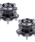Pair of Rear Wheel Hub Bearing Assembly 512201 for Nissan Altima 2002-2006, Maxima 2004-2008, Quest 2004-2009 with ABS, 5 Lug