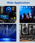 Wide application of Plug And Play 3 Pin PowerCon Input Female Panel Mount Cable With Y Spade Terminal Extender for stage lighting.