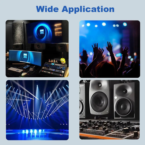 Wide application of Plug And Play 3 Pin PowerCon Input Female Panel Mount Cable With Y Spade Terminal Extender for stage lighting.