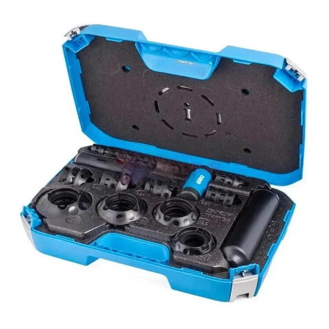 Pro Grade Bearing Installing Tool Kit For 10 To 55 Mm Bore Size, Compatible With SKF TMFT36, in durable case with components