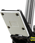 Lightweight Pneumatic 2-In-1 Flooring Nailer And Stapler showing interchangeable base plates detail