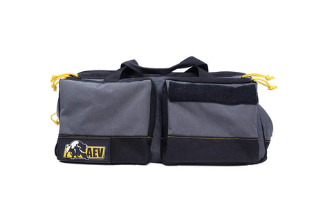 Heavy Duty Off Road Recovery Gear Bag With Wide Opening Top Built Tough Nylon Reinforced Straps Plastic Bottom 14 By 11 By 6 Inches