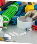 Clear Plastic Screw Covers End Caps Set For Thread Protection And Cable Shielding Round Tube Bolt Caps Flexible Protective Caps on workbench