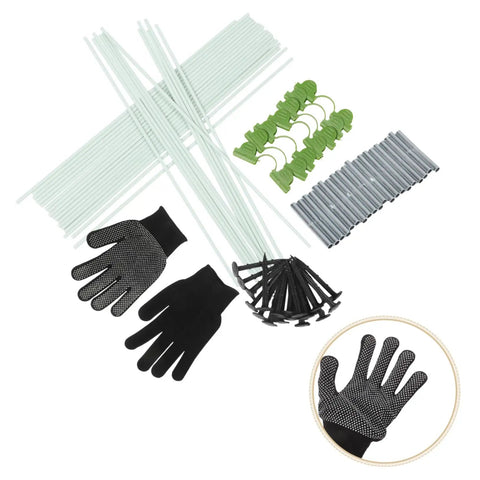 Heavy Duty Greenhouse Support Bracket Bird Hoop Frame Kit For Winter Garden Beds And Tunnel Hoop Accessories Pro Grade Weatherproof Durable Easy Install Keeps Crops Safe And Frames Sturdy All Season